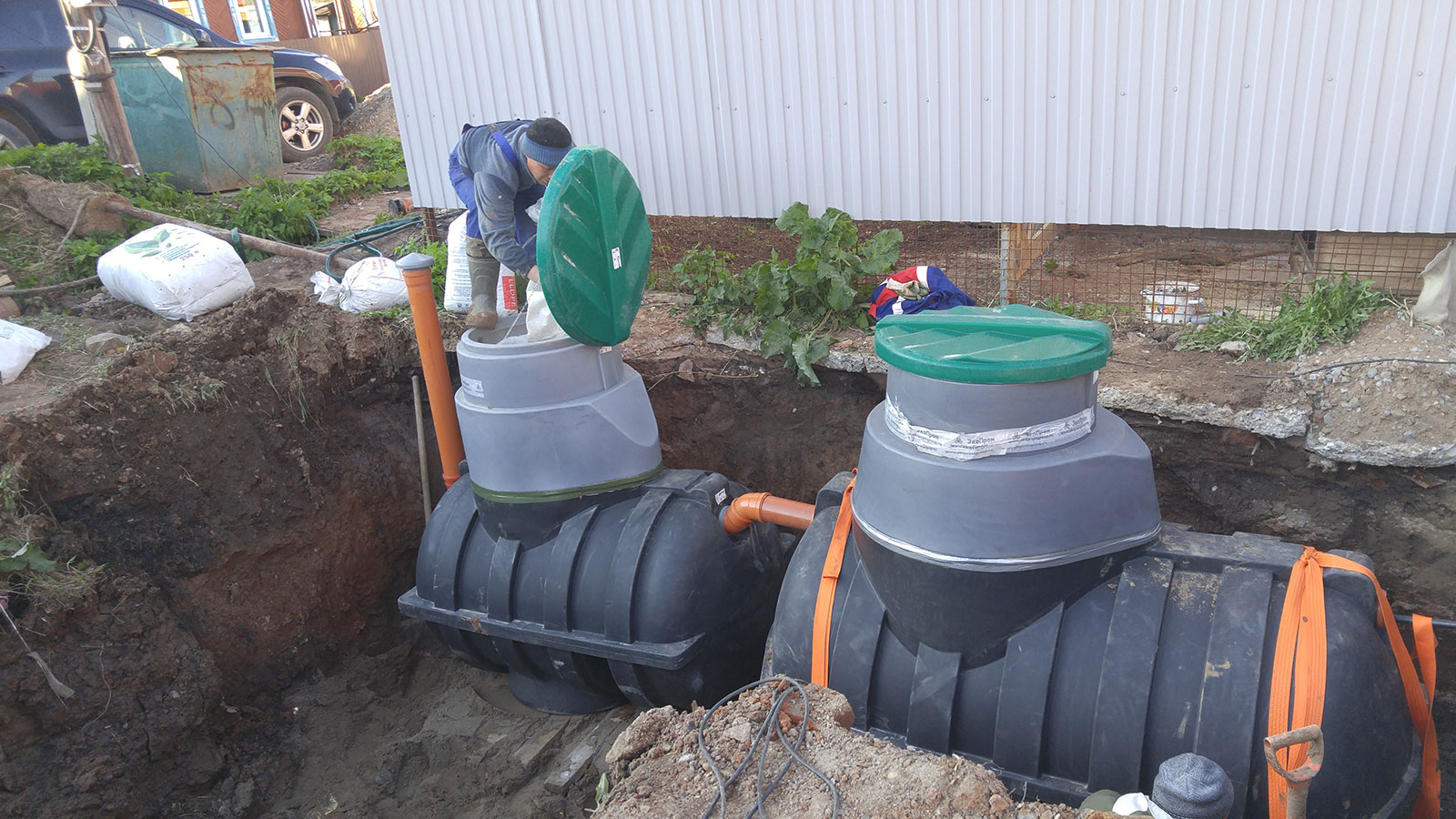 Септики для непостоянного проживания